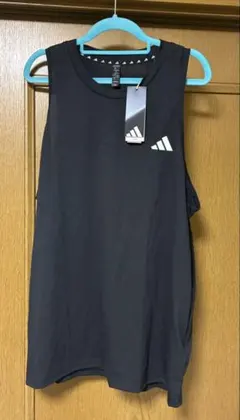 柴田ひろし様専用　新品adidas ブラック ノースリーブ 2XLのサムネイル
