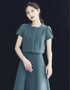 laubeblanc Slab tweed Cocoon Dress ⋈﻿ - メルカリ