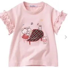 ファミリア　半袖　Tシャツ　ピアノ