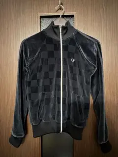 FRED PERRY チェック柄ジャージ UK 10