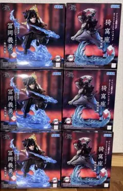 鬼滅の刃XrossLinkフィギュア竈門炭治郎 冨岡義勇 猗窩座　６体