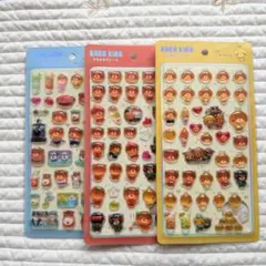 【新品正規品】定価1320円　ララキラシール 3枚セット　みきゃん　こみきゃん