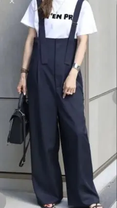 Bonjour Sagan オールインワン　ネイビー