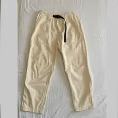 グラチミ　ルーズテーパードパンツ　オフホワイト　M