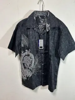 15アロハシャツ 3L 沖縄かりゆしウェア HARE’S ペイズリー柄