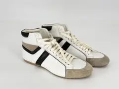 未使用級 Dior Homme ディオールオム ハイカット レザースニーカーのサムネイル