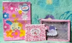 Sanrio♡キキララ【ポーチ】ウサハナ【マット】マロンクリーム【ポーチ】