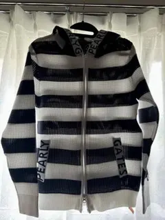 PEARLY GATES メッシュストライプジャケット
