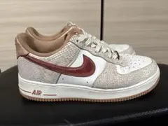 ナイキ エアフォースワン 27cm ピンク クロコダイル柄