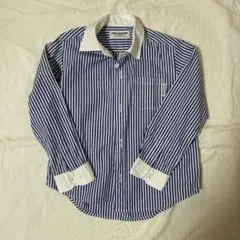 Miki House 長袖シャツ 110サイズ ストライプ