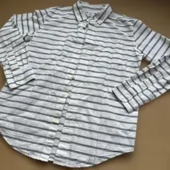 ギャップキッズ　ストライプ　シャツ　長袖