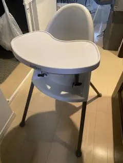 ★美品★BABYBJÖRN ハイチェア ホワイト ハイチェア ベビービョルン(ベビーチェア)のレンタル-点検清掃済