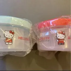 Hello kitty ハローキティ 保存容器 2個セットのサムネイル