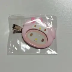 マイメロディ 前髪クリップ　カスタムヘアクリップ