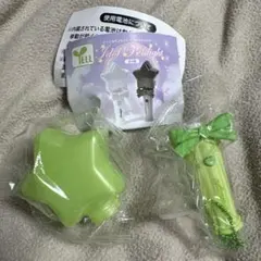 アイドルペンライト プリンセススター グリーン 緑 ガチャ