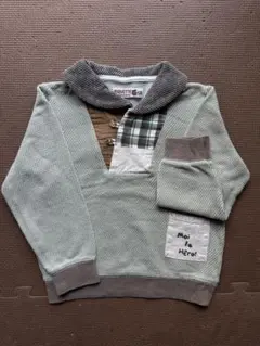 biquette club 襟付きトレーナー 120