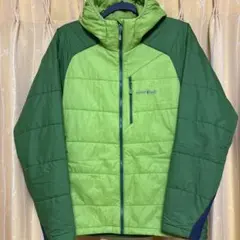 モンベル　U.L.サーマラップ パーカ Men's Mサイズ　グリーン