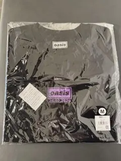 oasis ライブTシャツ 黒 Mサイズ1026日付