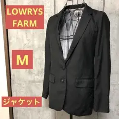 【美品】LOWRYSFARM テーラードジャケット　シンプル　オフィスカジュアルのサムネイル