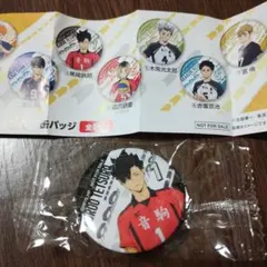 ハイキュー 黒尾鉄朗 ビッくらポン 缶バッジ