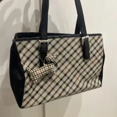 DAKS トートバッグ　チャーム付き　希少レア