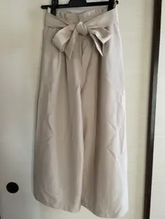 WORLD globe レディース　パンツ　リボン付き　サイズM