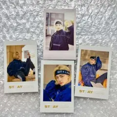 スキズ UNLOCK オンコン チェキ ポラ トレカ　ヒョンジン 4枚セット