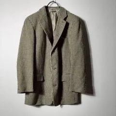 ジョルジオアルマーニNUOVO21 チェック柄 テーラードジャケット3B ウール