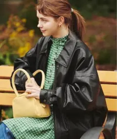 FREAK'S STORE フェイクレザーブルゾン