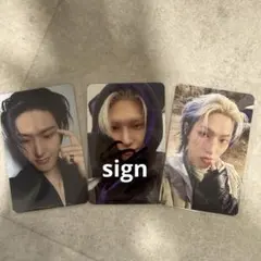 ATEEZ ミンギ　サイン入りトレカ&makestar特典トレカ