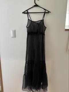【Forever21】シアーレースドットキャミワンピースのサムネイル