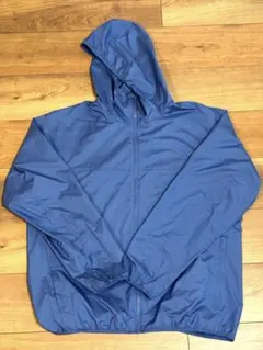 ユニクロ UNIQLO UVカット ポケッタブルパーカー M ブルー