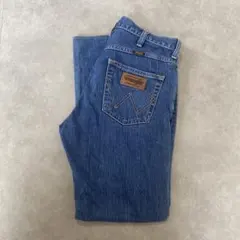 07M087◯ Wrangler ストレート デニム ジーンズ W36 L30 - メルカリ