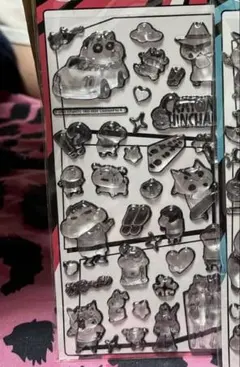 クレヨンしんちゃん　ボンボンドロップ風シール