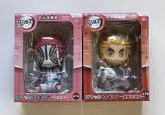 ナムコ限定 鬼滅の刃 ぽてっとフィギュア 煉獄 杏寿郎 猗窩座 プライズ