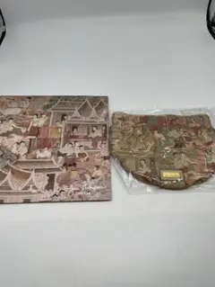 ジムトンプソン タイシルク ポーチ 小物入れ アジアン雑貨 箱付き