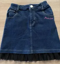【値下げ】☆美品☆Jenni Love デニムフリルスカート 140cm