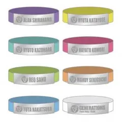 GENERATIONS MAD CYCLONE 関口メンディー ゴムブレス