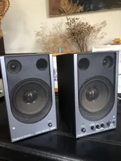 Roland　ローランド　MA-4　ステレオマイクロモニター　中古品 Roland MA-4 Micro Monitors Powered Speakers RARE VINTAGE