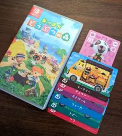 Switch あつまれ どうぶつの森　amiiboカード付き