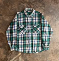 90s FIVE BROTHER ファイブブラザー ヘビーネルシャツ L