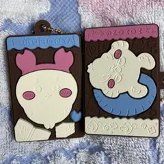 ちいかわ　キャラパキ　キーホルダー　ラバマス　カニ　モモンガ