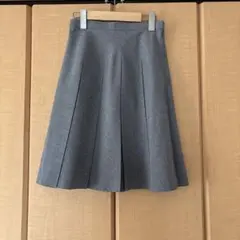 EAST BOY ボックスプリーツスカート 9(Ｍ)サイズ グレー