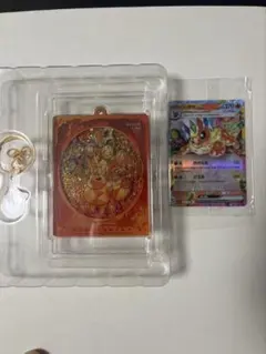 ポケカ中国限定 キーホルダー ブースター ex RR付き シークレットのサムネイル