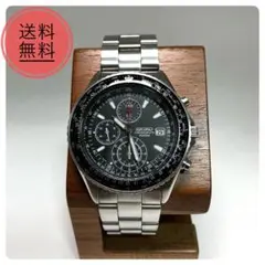 【稼働品】SEIKO セイコー 7T92-0CF0 クロノグラフ ブラック 黒のサムネイル