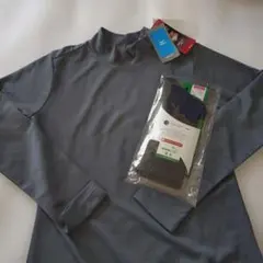 ミズノブレスサーモハイネックシャツ ミズノブレスサーモ靴下セット