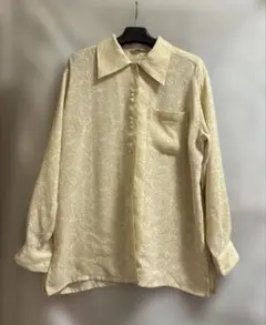 長袖シャツ ブラウス ペイズリー柄のサムネイル