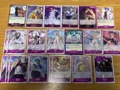まとめ買いお得】決戦の刻 デッキパーツ 紫 センゴク ワンピースカード