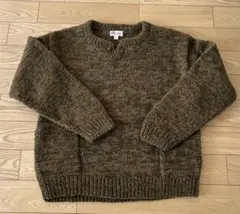 CTC STORE ONE BUTTON WOOL KNIT