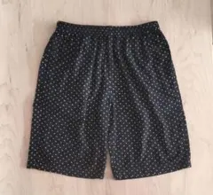 ショートパンツ ハーフパンツ ブラック ドット